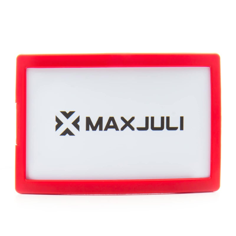 MAXJULI Ski Goggles Pass Holder (Red) - Image 1